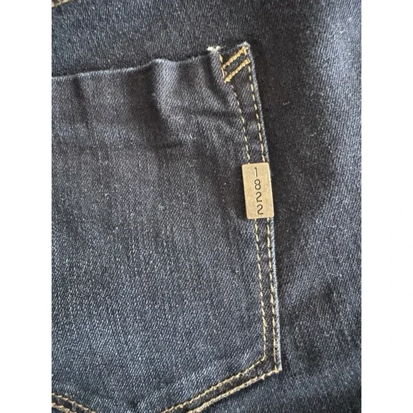 1822 Denim Women's Jean Shorts Size 14 Blue Cut Off New With Tags - Picture 9 of 11